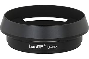 Haoge LH-SE1 Gegenlichtblende für Sony RX1 RX1R RX1R II M2 III m3 Kamera, für Sony 55mm f1.8, T FE 35mm f2.8 Objektiv, ersetzt Sony LHP-1