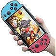 VIMZEE PREMIUM New 2025 X7 Handheld Kids Game Console 4.3 Inch Updated Video Game Console 1 Player Double Rocker 8GB Memory Built in 3000+ Games Mp5 Game Controller, Support AV/TV Output