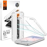 Spigen Samsung Galaxy S26 ile Uyumlu Cam Ekran Koruyucu AluminaCore&trade; iyonlaştırılmış G&uuml;&ccedil;lendirilmiş Cam Teknolojisi Anti-Dust