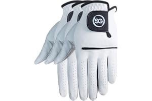 H-Cube Guanti da golf da uomo in vera pelle per tutte le stagioni