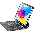 ESR iPad 11th(A16, 2025)/10th Gen Case with Keyboard, Magic Keyboard for iPad 10.9", Case with Floating Cantilever Stand, Springy Backlit Keys, Multi-Touch Trackpad, Black
