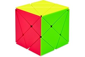 Kacunoki Zauberwürfel Speed Cube Fisch 3D Puzzle Magischer Würfel Smooth Magic Cube Professioneller Puzzle Lernwürfel Spielzeug Geschenk Weihnachtsstrumpffüller für Kinder und Erwachsene