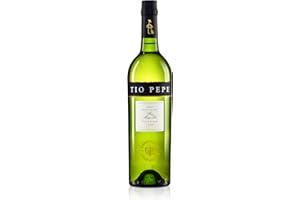 Gonzalez Byass Tio Pepe Fino Sherry 75cl – vegan, customer favourite, ideal wine gift