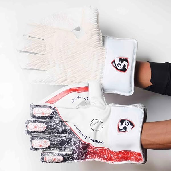 Gunn & Moore GM - Guanti da cricket in mana, design leggero sul