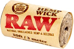 CHILLHOUSE Mèche en chanvre RAW Hemp Wick Ball (3m)