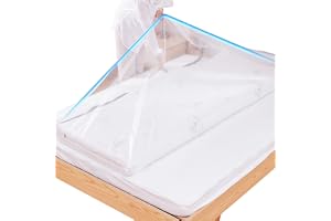 Vakuumpåsar för madrasser 240 x 130 cm, stor vattentät vakuumpåse för kläder madrasspåse med lufttät, vakuumpåse, återanvändbar madrassförvaringspåse för madrasser, Kleidun