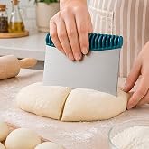 Jouis Hamur Kesici &Ccedil;elik,Metal Hamur Sıyrıcı,Pasta Sıyırma Aparatı,Hamur Dilimleyici,Pasta Ve Pastacılık İ&ccedil;in &Ccedil;elik Şekillend