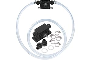 FITBITOP Pompa do wiertarki z wężem 3/4" o długości 2 m, mini elektryczna pompa wiertarska, szybka prędkość pompowania wody, maks. moc 2000 l/h