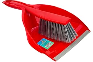 HOMESmith Premium Quality Dustpan & Brush Set