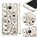 Produktbild Bling Bling Galaxy S8 Hülle, MOMDAD Handmade Diamant Transparent Schutzhülle für Samsung Galaxy S8 Glitzer Glänzend Handyhülle [Cartoon Fuchs Fox] PC Hart Case Cover Luxus Crystal Strass Shining Handgefertigt Schutz Kratzfeste Stoßdämpfende Handy Tasche Schale Bumper - Diamond # 5