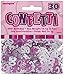 Produktbild Unique Party Supplies Konfetti Grau/Rosa - 30 Jahre