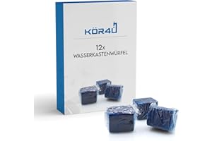 kör4u 12 x kostka do czyszczenia toalety w zestawie ekonomicznym, dla promiennej świeżości, do spłuczek wszelkiego rodzaju