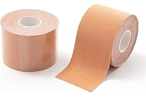 Bandes de Kinésiologie,Kinesio Tape Rouleau,Kinesiology Tape étanche & élastique pour le sport,Soutien musculaire Soulager la douleur Ruban Adhésif Résistant à l'eau | Optimal pour le Sport,2.5cm*5m
