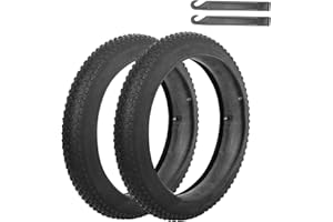 YBAYMY Opony rowerowe 26 x 4,0 cala Fatbike opony 26 x 4,0", 100-559, płaszcz rowerowy, para rowerów górskich, MTB, rowerów wyścigowych, rowerów