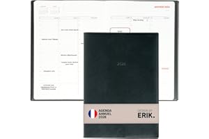 Grupo Erik - Agenda 2026 Semainier, Agenda Professionnel 2026 Français | Carnet de Rendez-Vous