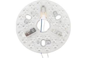 ‎PSSOPP Pssopp LED Deckenlüfter Kit Runde LED Lampe 5,3 Zoll Modulare Beleuchtung für Zimmer Korridor Küche Wohnzimmer