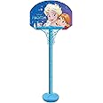 Disney Frozen Adjustable Shooting Basket Ball Game Set for Kids, Indoor and Outdoor Game Basketball Net, Age 3 to 8 Years