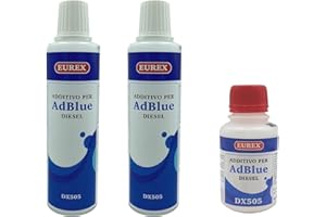 N.2 EUREX DX505 ADDITIVO PER ADBLUE DIESEL ml. 300 + N. 1 Flacone da100 ml. inomaggio