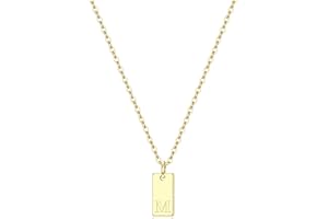 CASSIECA Łańcuszek z literami dla kobiet i dziewcząt, srebro próby 925, łańcuszek z literami A-Z, łańcuszek damski, srebro próby 925, z zawieszką, prezent urodzinowy dla kobiet, dziewcząt, mamy (z