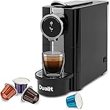 Dualit Café Plus Coffee Capsule Machine - Nespresso Compatible Capsule Machine - Espresso and Lungo Functions - Tea Maker & E