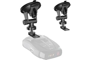 xsaaczm Super Radar Detector Mount,Super Car Windshield,Dashboard Suction Cup Bracket,Suitable for Cobra Radar Detector iRadar ESD SPX RAD 480i 380 450 7800BT(for Cobra Radar)