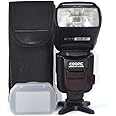 COOPIC CF580EX N LCD Display Speedlite Flash Wireless GN56 5500K TTL Flash for all NIKON Cameras.