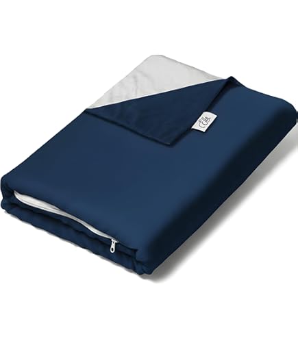 Polar Night verzwaringsdeken voor volwassenen - Zware deken met glasparels, microvezel, Oeko-TEX® 100 Standaard - Ademend, hypoallergeen, incl. afdeklussen 155 x 220 cm, 5kg