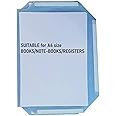 True-Ally Self Wrapping Book Cover for A4 Size Long Notebook Register Size 30cm x 20 cm x 1.5cm with Self Adhesive Folding (Pack of 20 (30 x 20 cm - A4))