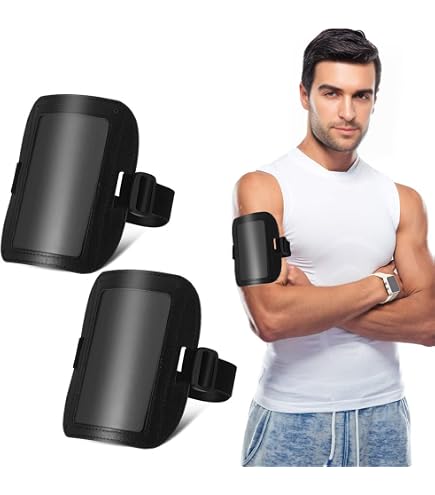Geelin 2-Pack Leather Arm Badge Holder – Adjustable Elastic Band, Waterproof ID Card Sleeve For Work - View #10