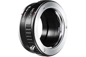 MD to FX Adapter,K&F Concept Lens Mount Adapter for Minolta MD MC Lens Mount Adapter to Fujifilm Fuji X-Series X FX Mount Mirrorless Camera Body,Fits for Fuji XT2 XT20 XE3 XT1 X-T2 XT3 X-T3 XT-3