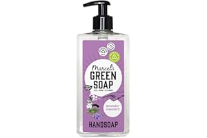 Marcel's Green Soap - Hand Soap Lavender & Rosemary - Handwash Dispenser - 100% Eco friendly - 100% Vegan - 97% Biodegradable - 250 ML