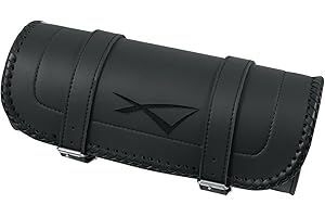 A-Pro Alforjas Heavy Duty Motor Bike Motorcycle Cruiser Tool Bags Custom Black