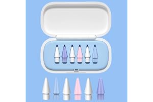 5-pack ersättningstips för Apple Pencil 2:a/1:a generationens pennspetsar – känslig och exakt kontroll iPencil pennspets för