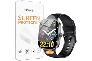 Frgnie Lot de 6 films protecteurs d'écran en TPU souple pour montre connectée Soudorv, Uaue, Csasan T70 1,91" (1,91") - Compatible avec Tuyoma LW76 V2 Smartwatch