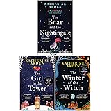 Winternight trilogy 3 books collection set by katherine arden (the winter of the witch [hardcover], the girl in the tower, th