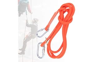 AMONIDA Aerial Work Fall Protection Lanyard, High Strength Easy to Carry Aerial Work Safety Belt, Small and Compact for Aerial Work Engineering Protection