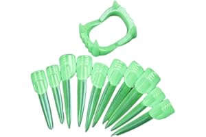 LOVELEGIS Dracula-Zähne - künstliche Nägel - fluoreszierend - fluoreszierend - Vampir - Dämmerung - Halloween - Karneval - Kinder - Geschenkidee für Weihnachten und Geburtstag