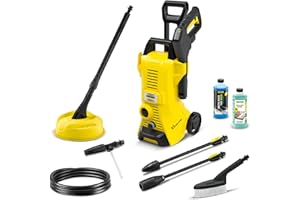 Kärcher K 3 Power Control Car & Home pressure washer, pressure: max. 120 bar, flow rate: 380 l/h, area: 25 m²/h, weight: 4.4 kg, high-pressure gun, dirt blaster, spray lance, Car & Home Kit