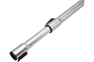 LeaBen Saugrohr Teleskop-Rohr Rohr 35 mm Ø mit Klickfunktion, kompatibel mit Miele Staubsauger S8,S6,S5,S4,S2, S1,C1,C2,C3,H1, Compact, Classic, Complete, Swing, S8000 Serie, Boost CX1, Blizzard CX1