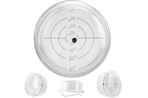 Qurygin Solar Panel Perpendicularity Measurement - Water-Resistant Solar Angle Adjust Meter Sun Angle Finder Guide,Multipurpose Manual Angle Finde Sun Angle Guide for Foldable Portable Solor Panels