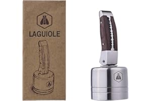 LAGUIOLE - Korek do butelki szampana - Pakka - Ciemnobrązowy, biały