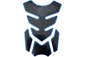 HUAMENGYUAN Protector Depósito Tanque Moto,Impermeable Pegatinas Hood Fish Bone universal Etiqueta engomada de la motocicleta para estilo coche