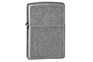 Zapalniczka Zippo, antyczny srebrny kolor