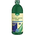 ESI - Aloe Vera Succo Colon Cleanse, Integratore Alimentare con FOS per la Flora Intestinale e Liquirizia, Senza Glutine e Ve