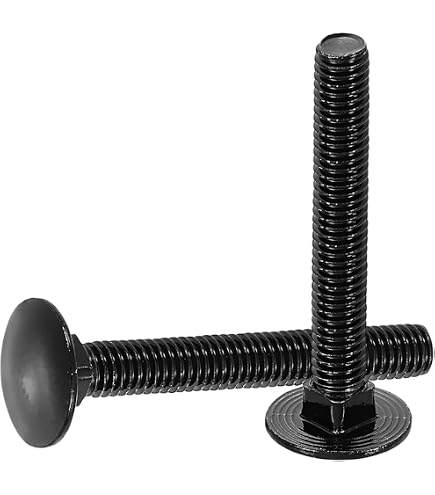 Lot De 50 Boulons Japy Tête Ronde Collet Carré 6x30 Mm - Acier Zingué Fixpro - Neuf