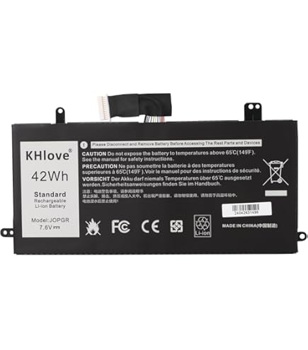 42Wh J0PGR Battery Replacement For Dell Latitude 5285 T17G T17G001 T17G002 Series