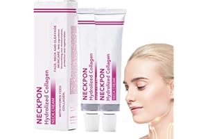 PELINUAR Spanien NECKPON Hydrolized Collagen Neck Cream, Collagen Neck Firming Cream, Hydrolyzed Collagen for Delay Skin Aging, Improve Natural Moisturizing, Smooth & Youthful Skin (2 Stück)