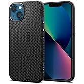 Spigen Apple iPhone 13 ile Uyumlu Kılıf Liquid Air Matte Black - ACS03519