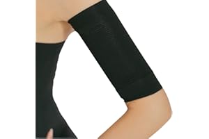 Artibetter 2 Paar Abnehmen Compression Arm Shaper Hilft Tonform Oberarme Ärmel Schwarz