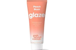 Josh Wood Colour Glaze (Peach Blush) - Semi-permanent Hair Mask - Ammonia-free - Conditions and Nourishes - Lasts Up to 3-5 Washes - For Blonde Hair - 100% Vegan - Cream (100ml)